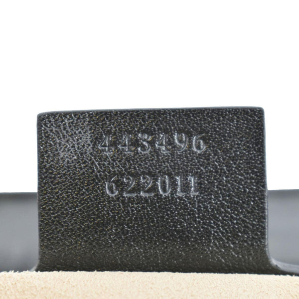 GUCCI GG Marmont Medium Canvas Crossbody Bag Beige 443496