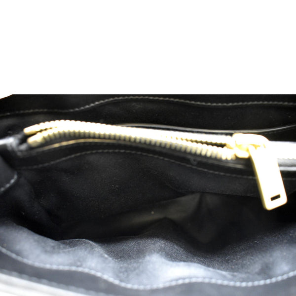 YVES SAINT LAURENT Loulou Small Matelasse Leather Chain Shoulder Bag Black