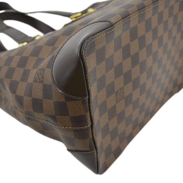 LOUIS VUITTON Hampstead MM Damier Ebene Shoulder Bag Brown