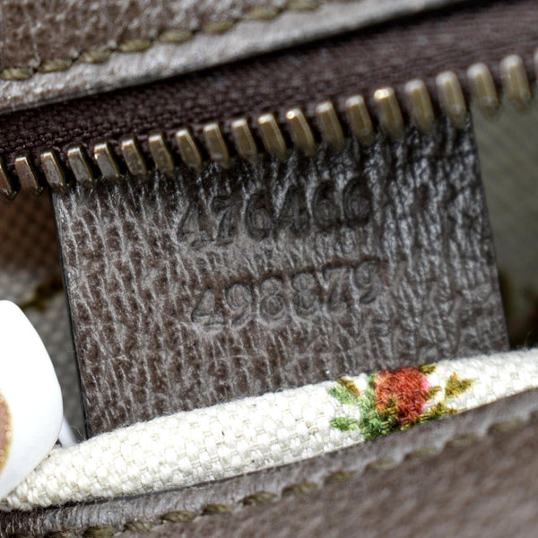 GUCCI Neo Vintage GG Supreme Canvas Messenger Bag Beige 476466