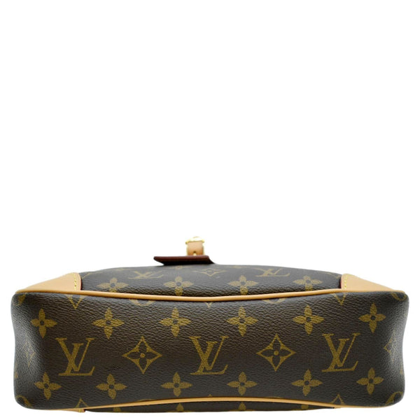 LOUIS VUITTON Odeon PM NM Monogram Canvas Shoulder Bag Brown