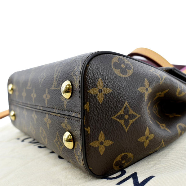 LOUIS VUITTON Cluny MM Monogram Canvas Shoulder Bag Brown