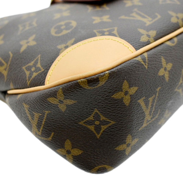 LOUIS VUITTON Odeon PM NM Monogram Canvas Shoulder Bag Brown