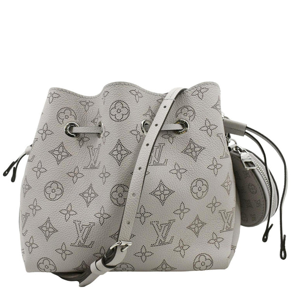 LOUIS VUITTON Bella Mahina Calf Leather Crossbody Bag Brume