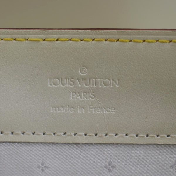LOUIS VUITTON Suhali Le Talentueux Leather Shoulder Bag White