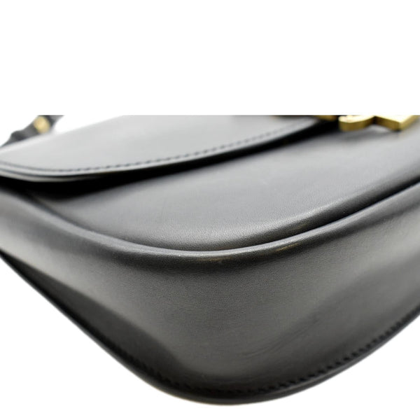 YVES SAINT LAURENT Kaia Leather Crossbody Bag Black