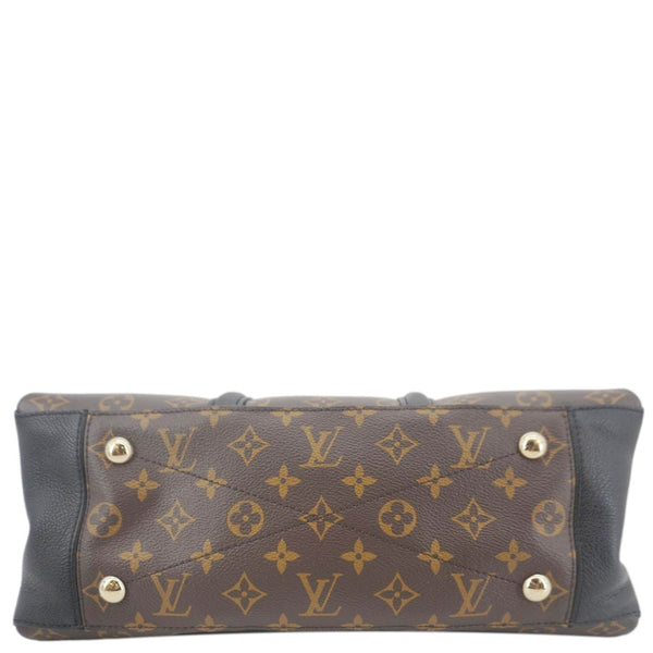 LOUIS VUITTON Soufflot MM Monogram Canvas Shoulder Bag Brown