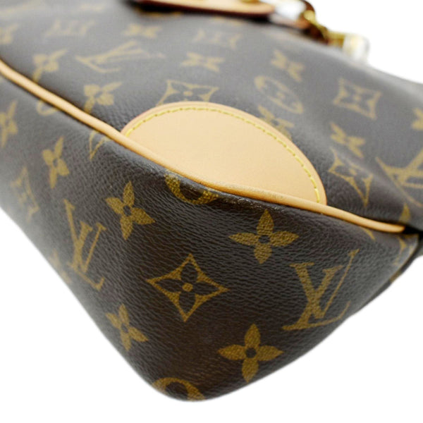 LOUIS VUITTON Odeon PM NM Monogram Canvas Shoulder Bag Brown