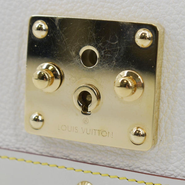 LOUIS VUITTON Suhali Le Talentueux Leather Shoulder Bag White