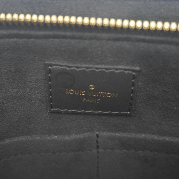 LOUIS VUITTON Soufflot MM Monogram Canvas Shoulder Bag Brown