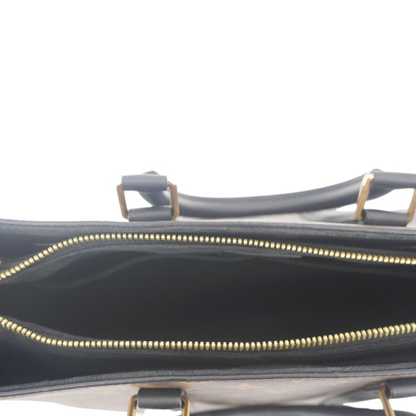 LOUIS VUITTON Soufflot MM Monogram Canvas Shoulder Bag Brown