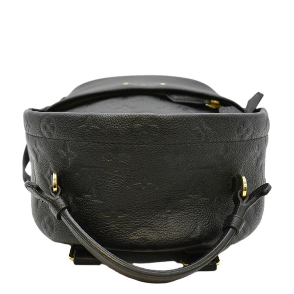 LOUIS VUITTON Sorbonne Monogram Empreinte Leather Backpack Black