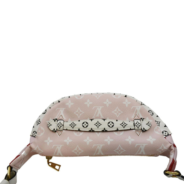 LOUIS VUITTON Giant Monogram Canvas Bumbag Rouge