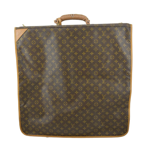 LOUIS VUITTON Monogram Canvas Garment Bag Brown