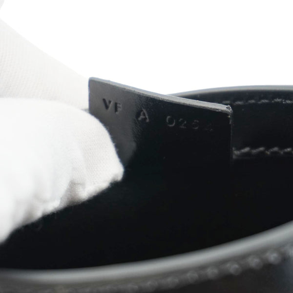 GIVENCHY Shark Lock Micro Box Calfskin Leather Bucket Bag Black