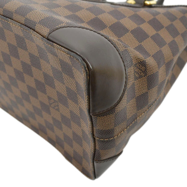 LOUIS VUITTON Hampstead MM Damier Ebene Shoulder Bag Brown
