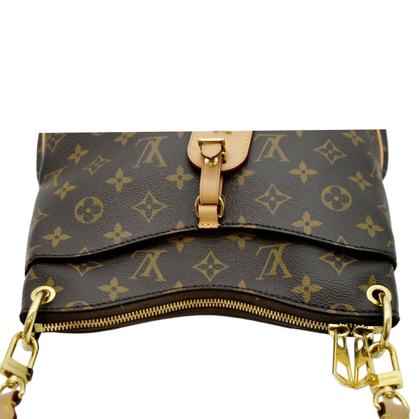 LOUIS VUITTON Odeon PM NM Monogram Canvas Shoulder Bag Brown