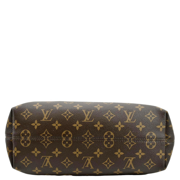 LOUIS VUITTON Graceful PM Monogram Canvas Hobo Bag Brown