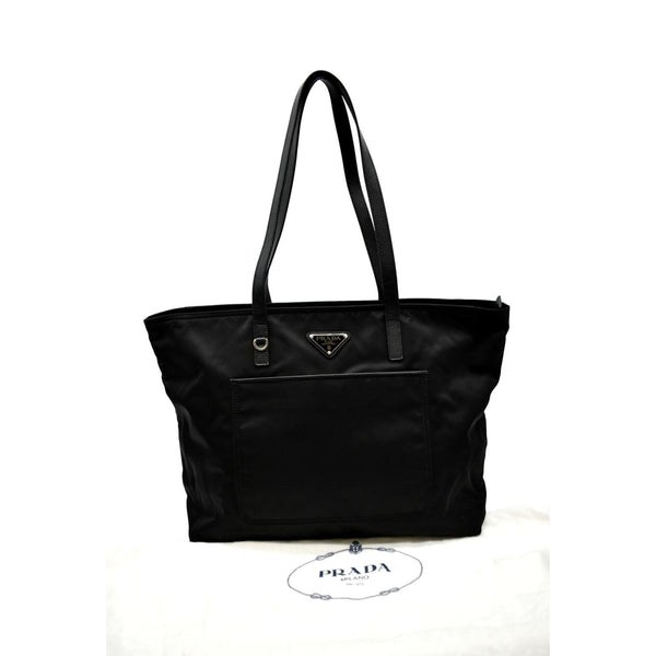 PRADA Nylon Tote Bag Black