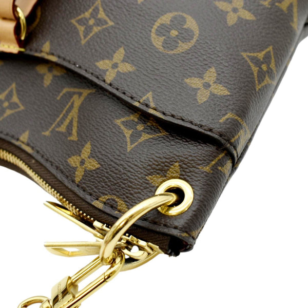 LOUIS VUITTON Odeon PM NM Monogram Canvas Shoulder Bag Brown