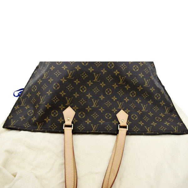 LOUIS VUITTON All-In MM Monogram Canvas Shoulder Bag Brown