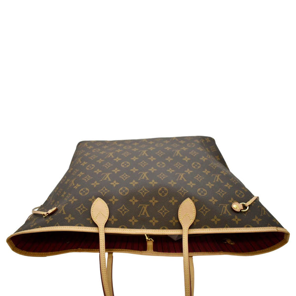 LOUIS VUITTON Neverfull GM Monogram Canvas Tote Bag Brown