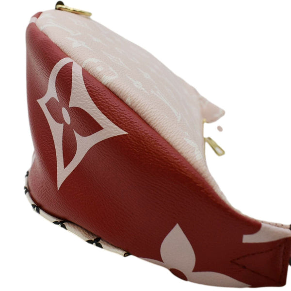 LOUIS VUITTON Giant Monogram Canvas Bumbag Rouge