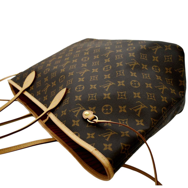 LOUIS VUITTON Neverfull GM Monogram Canvas Tote Bag Brown