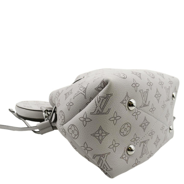LOUIS VUITTON Bella Mahina Calf Leather Crossbody Bag Brume
