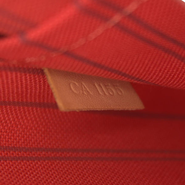 LOUIS VUITTON Neverfull MM V Monogram Canvas Tote Bag Brown