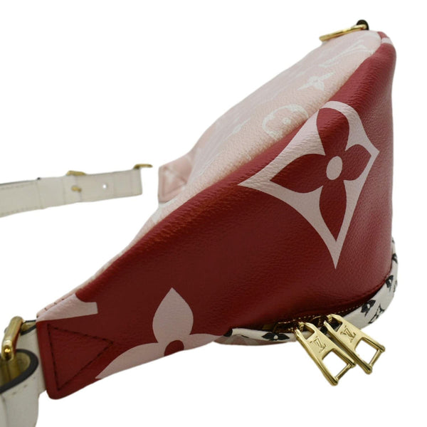 LOUIS VUITTON Giant Monogram Canvas Bumbag Rouge