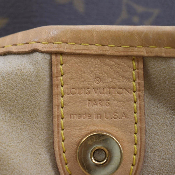 LOUIS VUITTON Galliera PM Monogram Canvas Hobo Shoulder Bag Brown