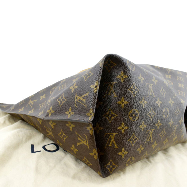 LOUIS VUITTON All-In MM Monogram Canvas Shoulder Bag Brown