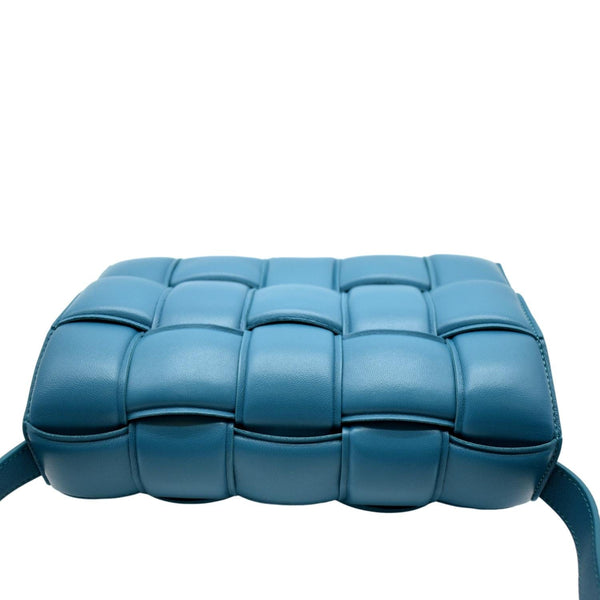 BOTTEGA VENETA Padded Cassette Lambskin Leather Crossbody Bag Windswept