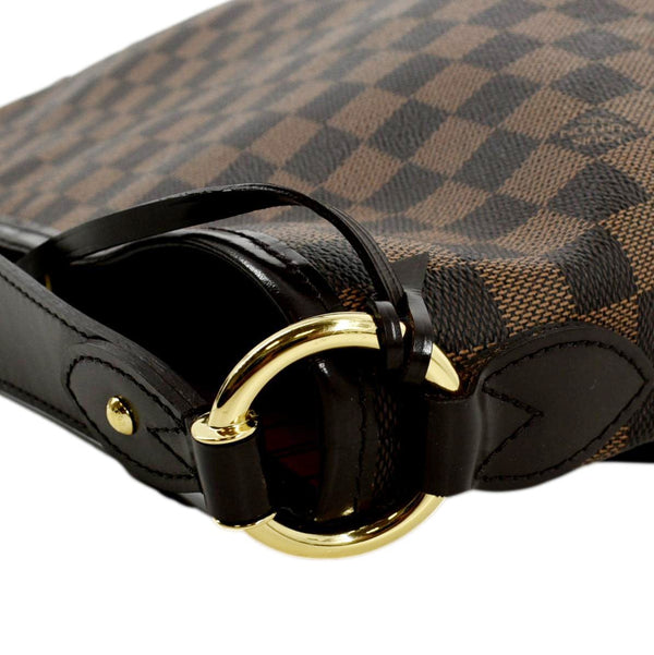 LOUIS VUITTON Delightful MM Damier Ebene Hobo Bag Brown