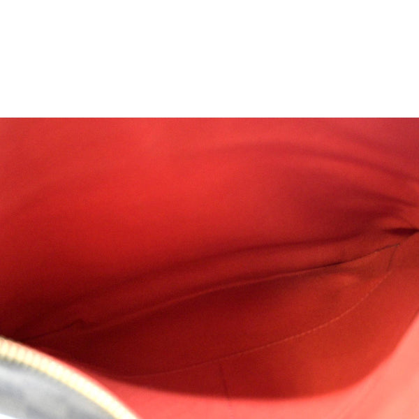 LOUIS VUITTON Bloomsbury PM Damier Ebene Crossbody Bag Brown