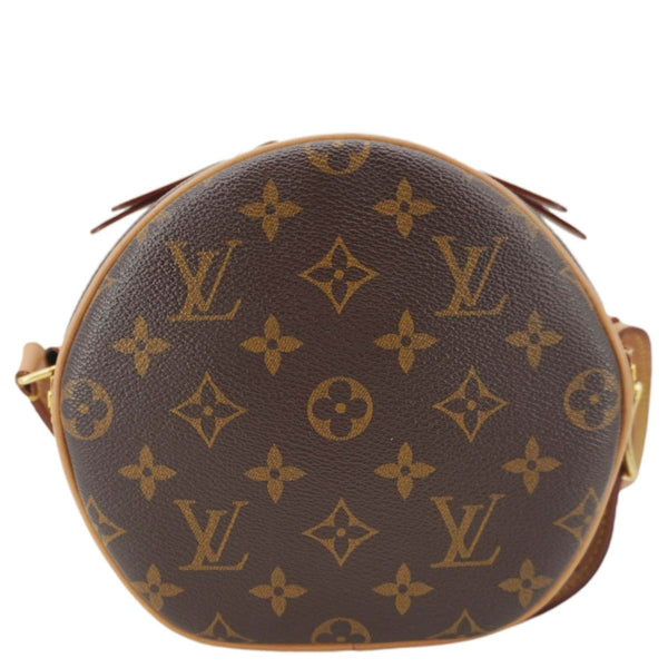 LOUIS VUITTON Petite Boite Chapeau Monogram Canvas Shoulder Bag Brown