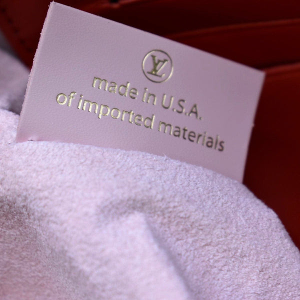 LOUIS VUITTON Blooming Flowers Pochette Monogram Canvas Chain Crossbody Bag Brown