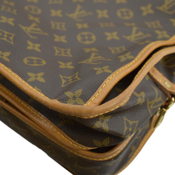 LOUIS VUITTON Monogram Canvas Garment Bag Brown