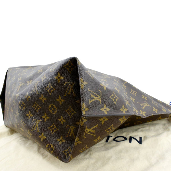 LOUIS VUITTON All-In MM Monogram Canvas Shoulder Bag Brown