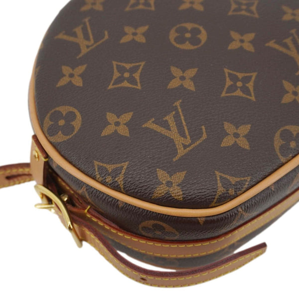 LOUIS VUITTON Petite Boite Chapeau Monogram Canvas Shoulder Bag Brown