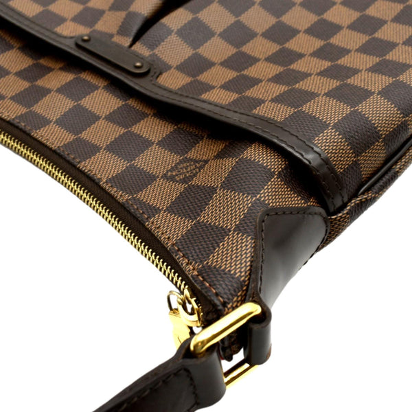 LOUIS VUITTON Bloomsbury PM Damier Ebene Crossbody Bag Brown