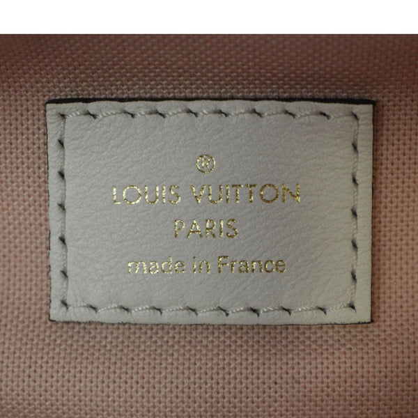 LOUIS VUITTON Giant Monogram Canvas Bumbag Rouge