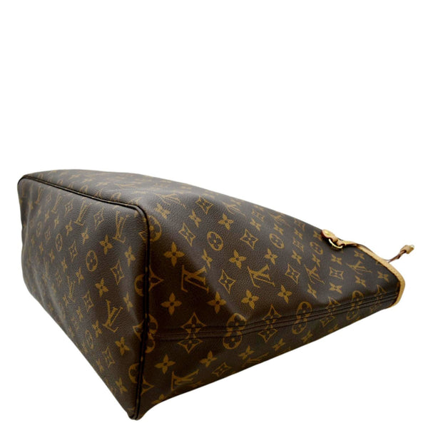 LOUIS VUITTON Neverfull GM Monogram Canvas Tote Bag Brown