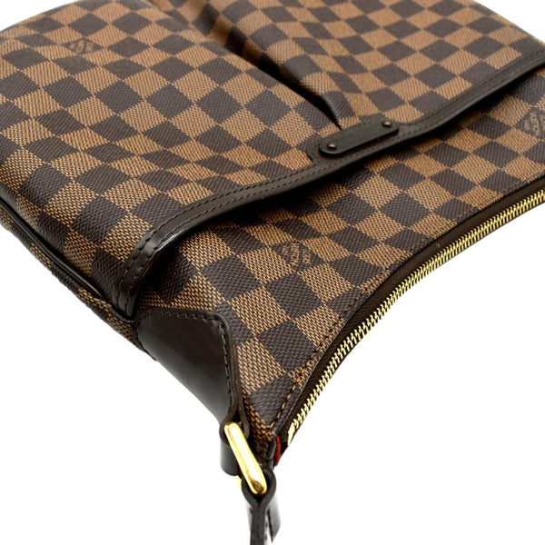 LOUIS VUITTON Bloomsbury PM Damier Ebene Crossbody Bag Brown