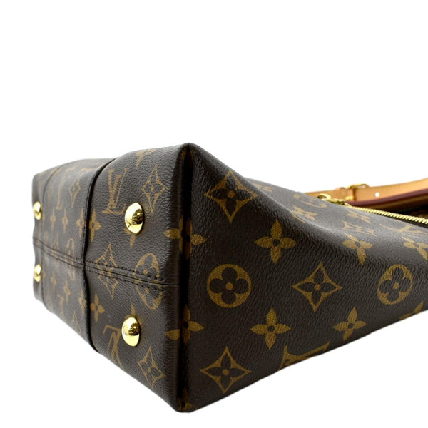 LOUIS VUITTON Melie Monogram Canvas Hobo Bag Brown