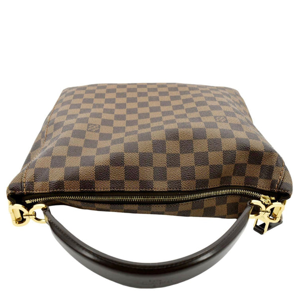 LOUIS VUITTON Portobello PM Damier Ebene Shoulder Bag Brown