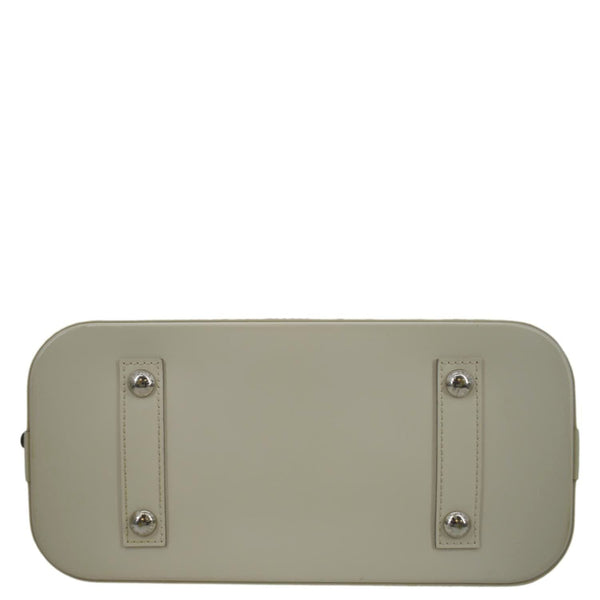 LOUIS VUITTON Alma PM Epi Leather Satchel Bag Ivory