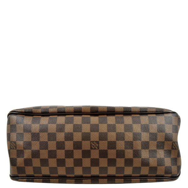 LOUIS VUITTON Delightful MM Damier Ebene Hobo Bag Brown