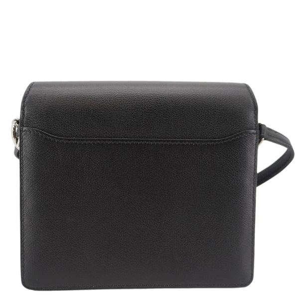 HERMES Roulis Calfskin Leather Shoulder Bag Black